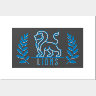 Detroit Lions Posters and Art